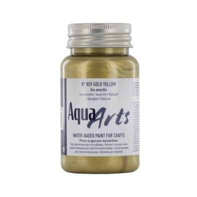 Fine art shop - Titan Aqua Arts Paint Gold Yellow (859) 100 ml. | totenart.com