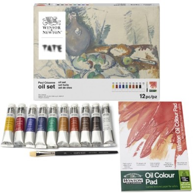 Fine art shop - Oil Set Paul Cézanne 12-piece, Winsor&Newton | totenart.com