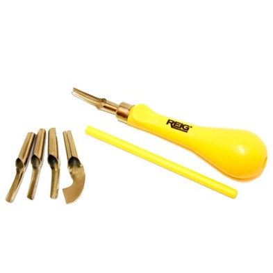 Linoleum set, with handle and 5 nibs.