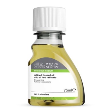 Fine art shop - Aceite de linaza refinado Winsor & Newton (75 ml) | totenart.com