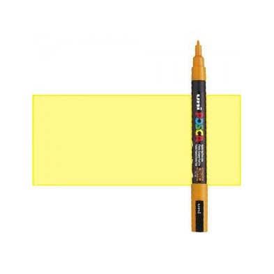 Fine art shop - Sunshine Yellow (N. P2) Posca marker PC3M, round tip (0.9-1.3 mm.) | totenart.com
