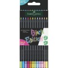 Fine art shop - 12 Pen Set Black Edition Faber Castell Pastel+Neón | totenart.com