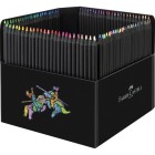 Fine art shop - 100 Pen Set colour Black Edition Faber Castell | totenart.com
