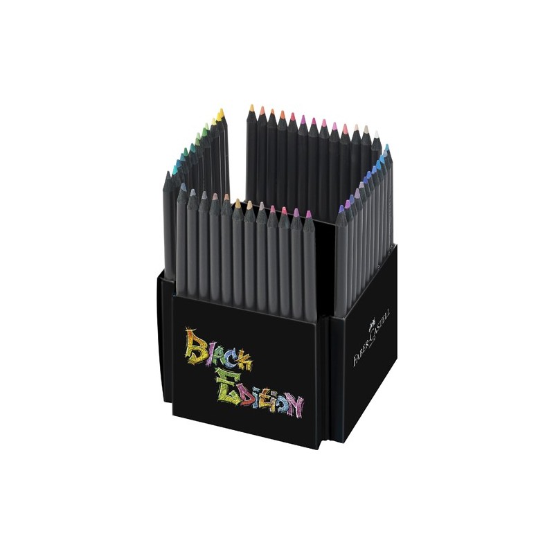Fine art shop - 50 Pen Set colour Black Edition Faber Castell | totenart.com