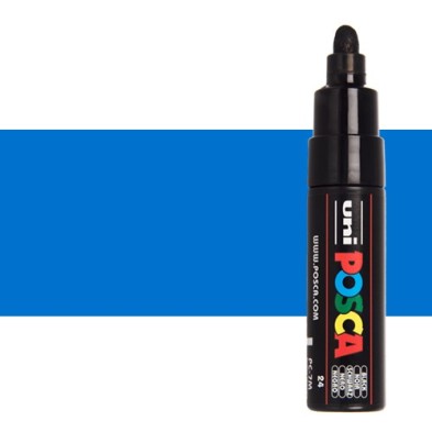 Fine art shop - POSCA Rotulador Blue PC-7M | totenart.com