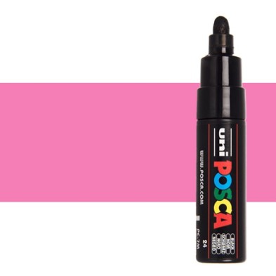 Fine art shop - POSCA Rotulador Pink PC-7M | totenart.com