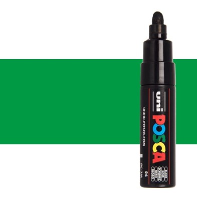 Fine art shop - POSCA Rotulador Green PC-7M | totenart.com