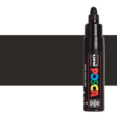 Fine art shop - POSCA Rotulador Black PC-7M | totenart.com