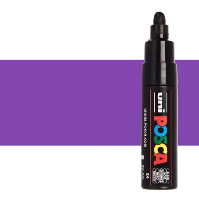 Fine art shop - POSCA Rotulador Violet PC-7M | totenart.com