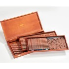 Fine art shop - Wooden Box 100 Lightfast Derwent oil pencils | totenart.com