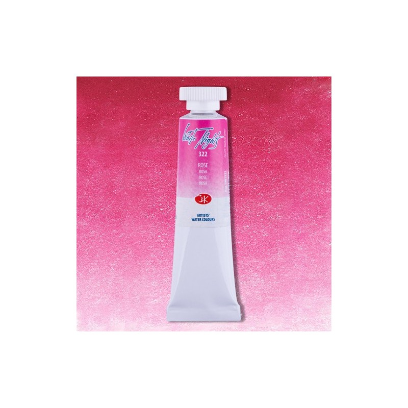 Fine art shop - White Nights Watercolors in tube 10 ml. Rose 322 | totenart.com