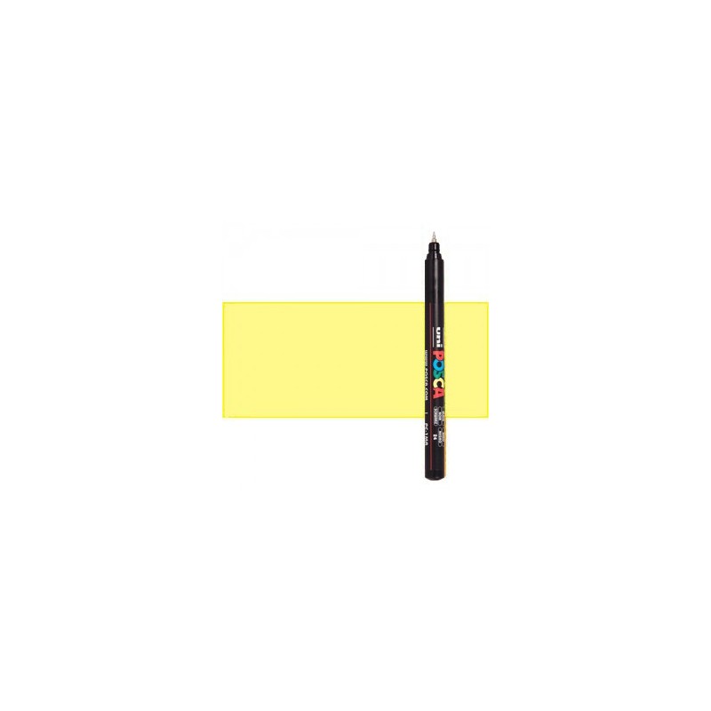 Fine art shop - Sunshine Yellow (N. P2) Posca marker PC3M, round tip (0.7 mm.) | totenart.com