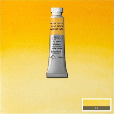 Fine art shop - Artist Watercolor Indian Yellow 5 ml, W N 319 | totenart.com