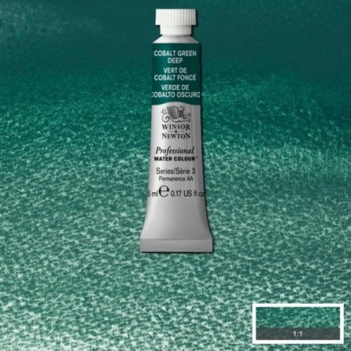 Fine art shop - Artist Watercolor Cobalt Green Deep 5 ml, W N 185 | totenart.com