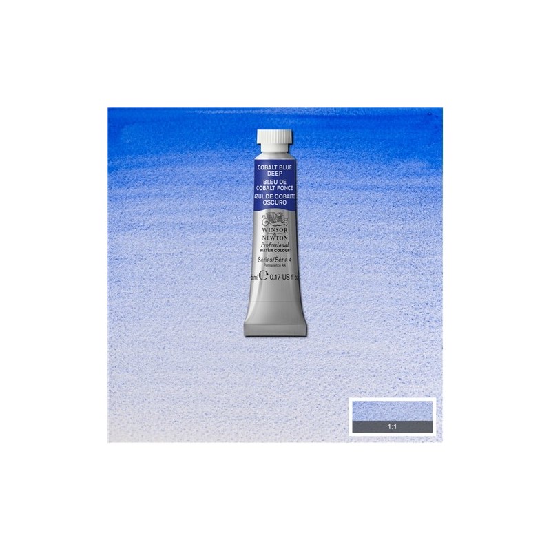 Fine art shop - Artist Watercolor Dark Cobalt Blue 5 ml, W N 180 | totenart.com