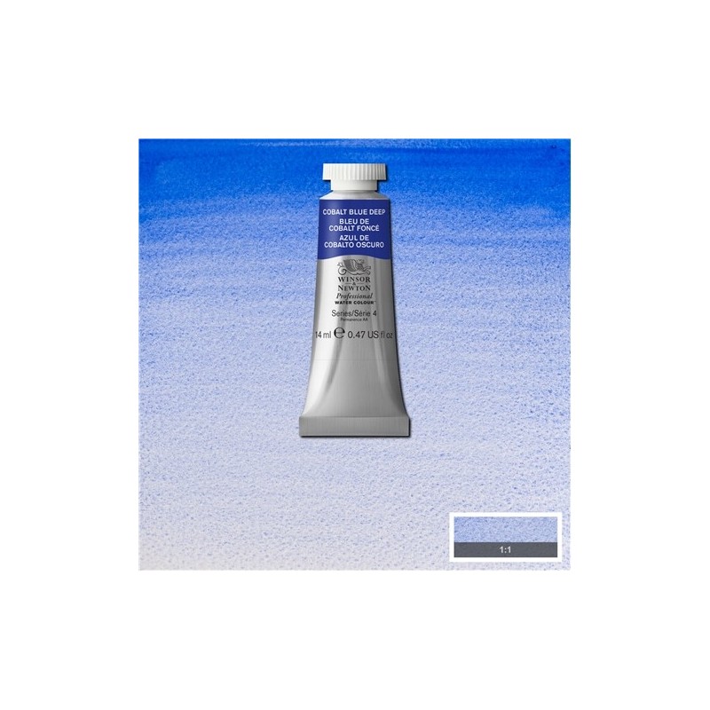 Fine art shop - Artist Watercolor Dark Cobalt Blue 14 ml, W N 180 | totenart.com