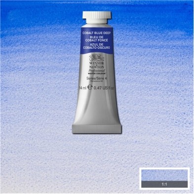 Fine art shop - Artist Watercolor Dark Cobalt Blue 14 ml, W N 180 | totenart.com