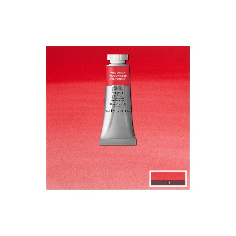 Fine art shop - Artist Watercolor Winsor Red 14 ml, W N 726 | totenart.com