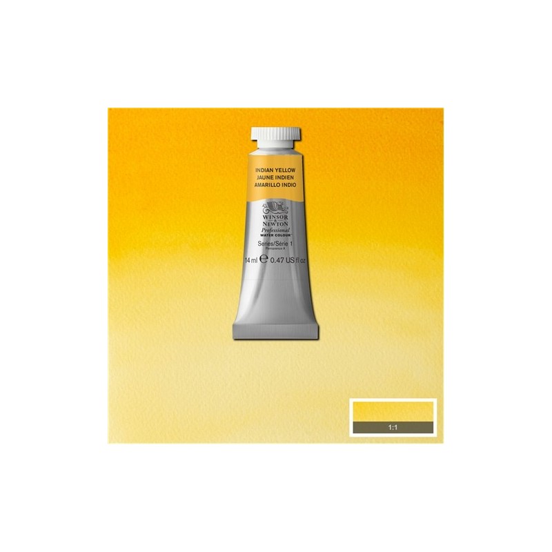 Fine art shop - Artist Watercolor Indian Yellow 14 ml, W N 319 | totenart.com