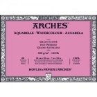  Fine art shop - Arches Watercolour 300 gr, 31x41 cm, Hot Pressed, pad 20 s. | totenart.com