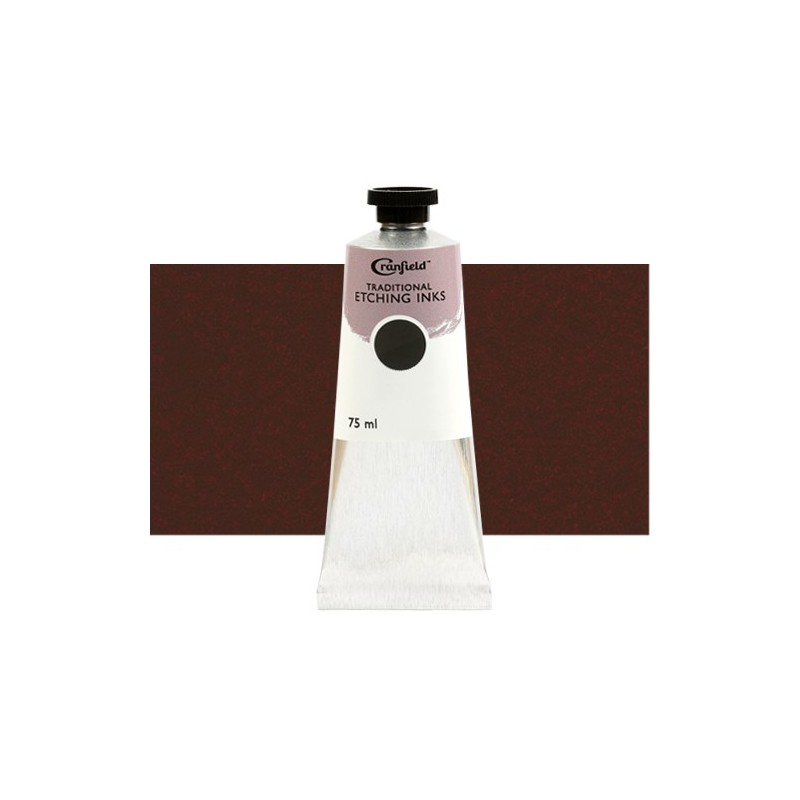 Fine art shop -  Cranfield Traditional Etching Ink Burnt Sienna, 75 ml. | totenart.com