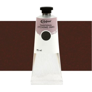 Fine art shop -  Cranfield Traditional Etching Ink Burnt Sienna, 75 ml. | totenart.com
