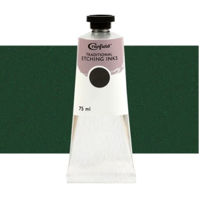 Fine art shop -  Cranfield Traditional Etching Ink Mid Green, 75 ml. | totenart.com
