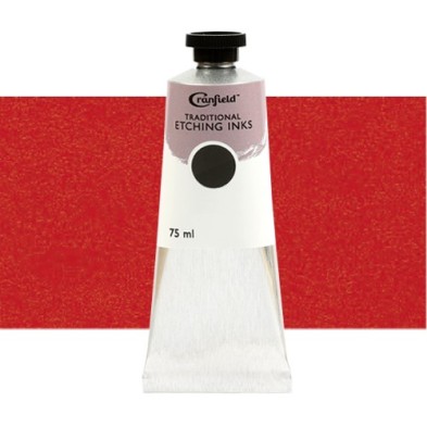 Fine art shop -  Cranfield Traditional Etching Ink Permanent Red, 75 ml. | totenart.com