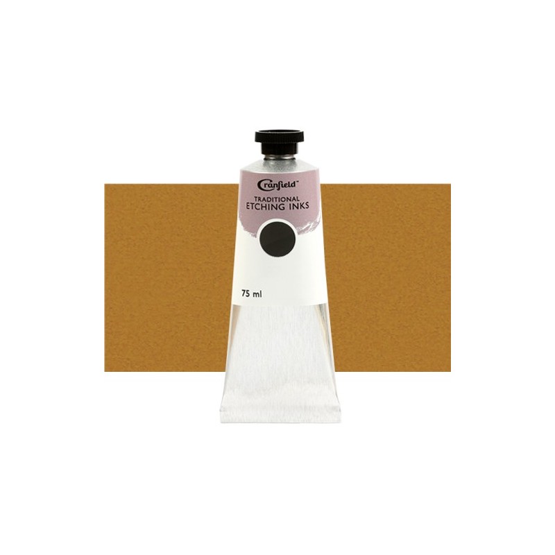 Fine art shop -  Cranfield Traditional Etching Ink Yellow Ochre, 75 ml. | totenart.com