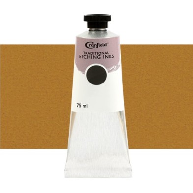 Fine art shop -  Cranfield Traditional Etching Ink Yellow Ochre, 75 ml. | totenart.com