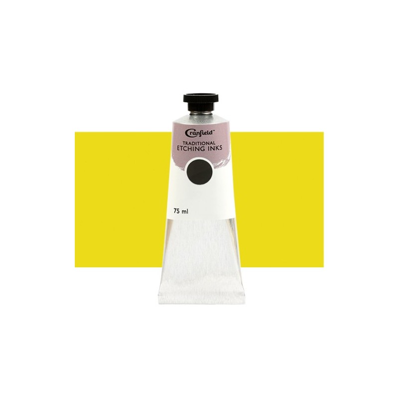 Fine art shop -  Cranfield Traditional Etching Ink Primrose Yellow, 75 ml. | totenart.com