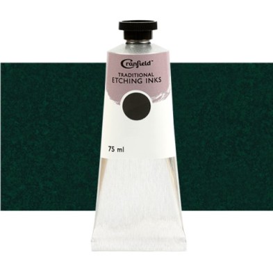 Fine art shop -  Cranfield Traditional Etching Ink Permanent Viridian Lake, 75 ml. | totenart.com