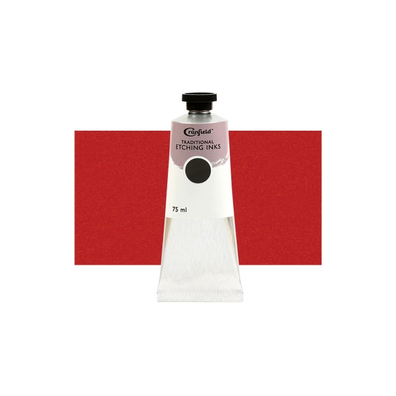 Fine art shop -  Cranfield Traditional Etching Ink Warm Red, 75 ml. | totenart.com