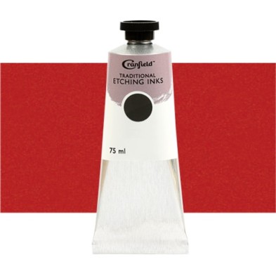 Fine art shop -  Cranfield Traditional Etching Ink Warm Red, 75 ml. | totenart.com