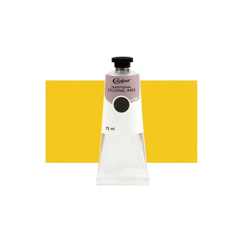 Fine art shop -  Cranfield Traditional Etching Ink Permanent Yellow Lake, 75 ml. | totenart.com