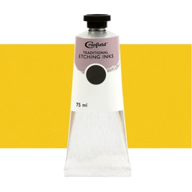 Fine art shop -  Cranfield Traditional Etching Ink Permanent Yellow Lake, 75 ml. | totenart.com