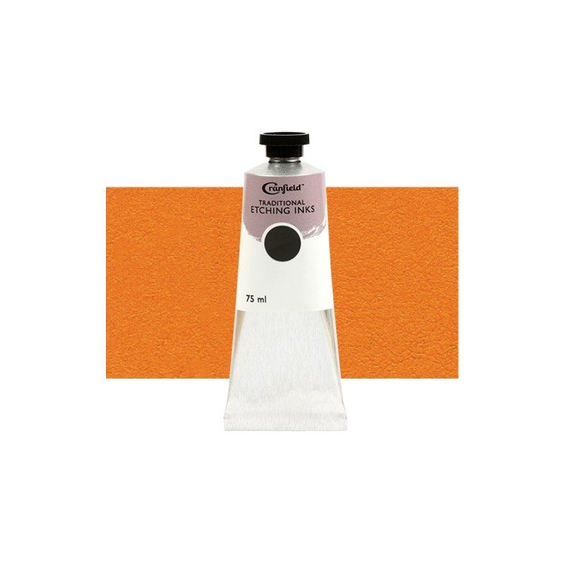 Fine art shop -  Cranfield Traditional Etching Ink Apricot Yellow, 75 ml. | totenart.com