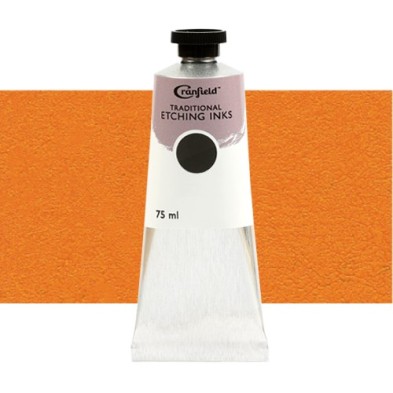 Fine art shop -  Cranfield Traditional Etching Ink Apricot Yellow, 75 ml. | totenart.com