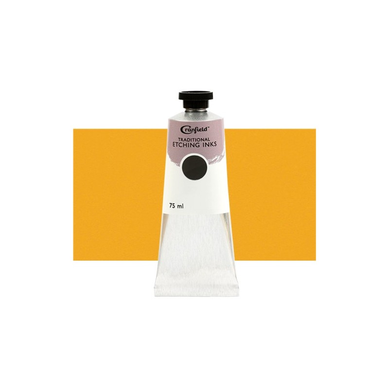 Fine art shop -  Cranfield Traditional Etching Ink Indian Yellow, 75 ml. | totenart.com