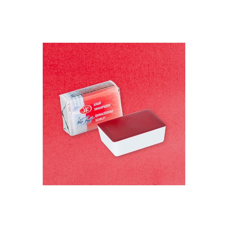 Fine art shop - White Nights Watercolors in godet Scarlet Quinacridone 385 | totenart.com