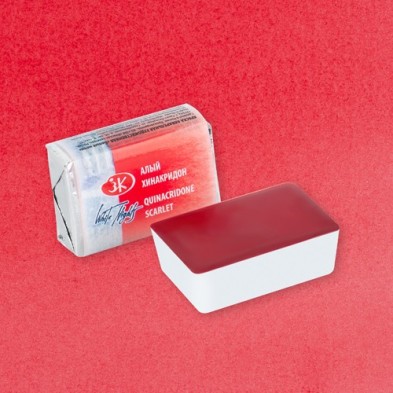 Fine art shop - White Nights Watercolors in godet Scarlet Quinacridone 385 | totenart.com