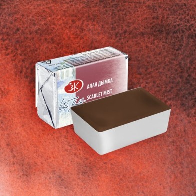 Fine art shop - White Nights Watercolors in godet Scarlet Mist 389 | totenart.com