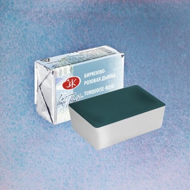 Fine art shop - White Nights Watercolors in godet Turquoise Rose Mist 561 | totenart.com