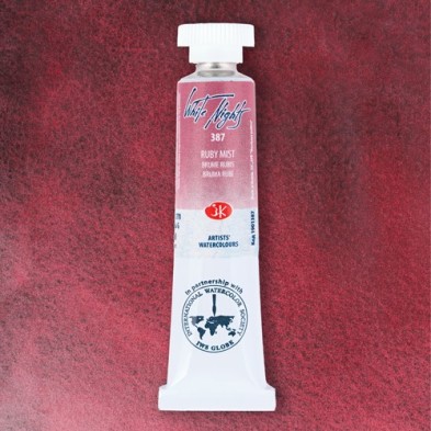 Fine art shop - White Nights Watercolors in tube 10 ml.  Ruby Mist 1387 | totenart.com