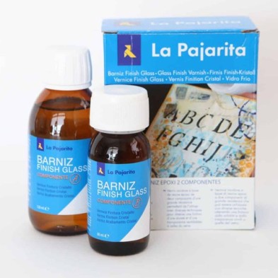 Fine art shop - Epoxy Resin Kit for crafts La Pajarita 180 ml (A + B) | totenart.com