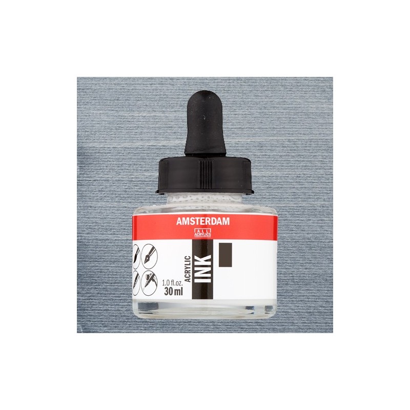 Fine art shop - Amsterdam Acrylic Ink White pearl 817 (30 ml.) | totenart.com