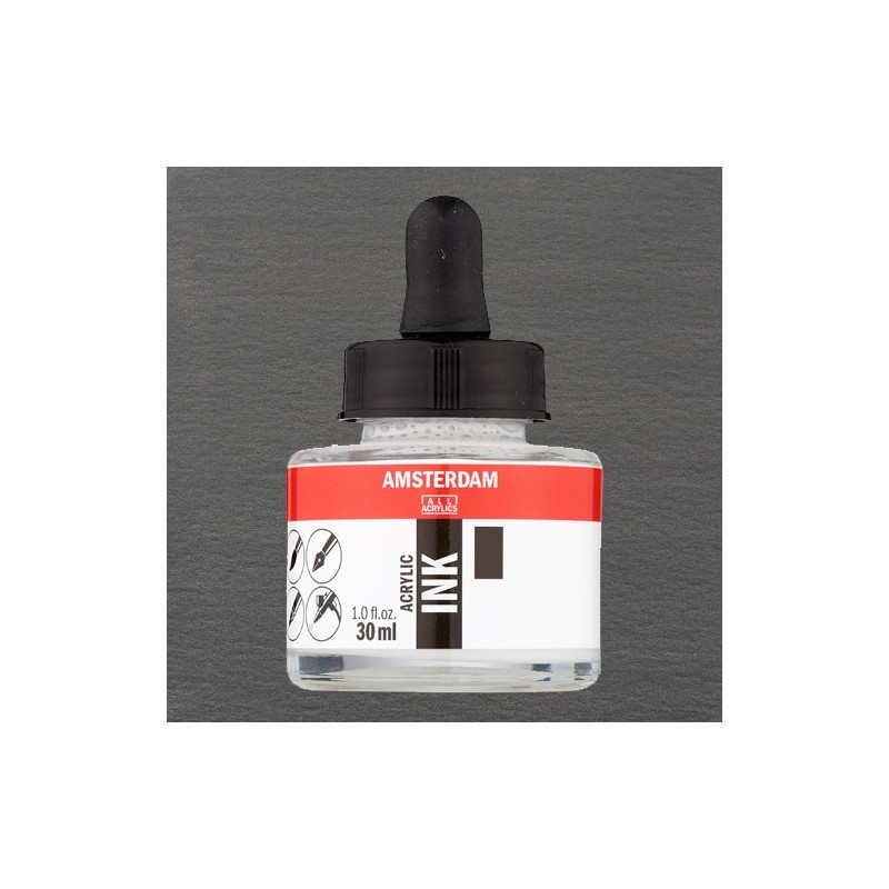Fine art shop - Amsterdam Acrylic Ink Graphite 840 (30 ml.) | totenart.com