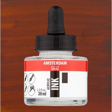 Fine art shop - Amsterdam Acrylic Ink Burnt Sienna\n\n 411 (30ml.) | totenart.com