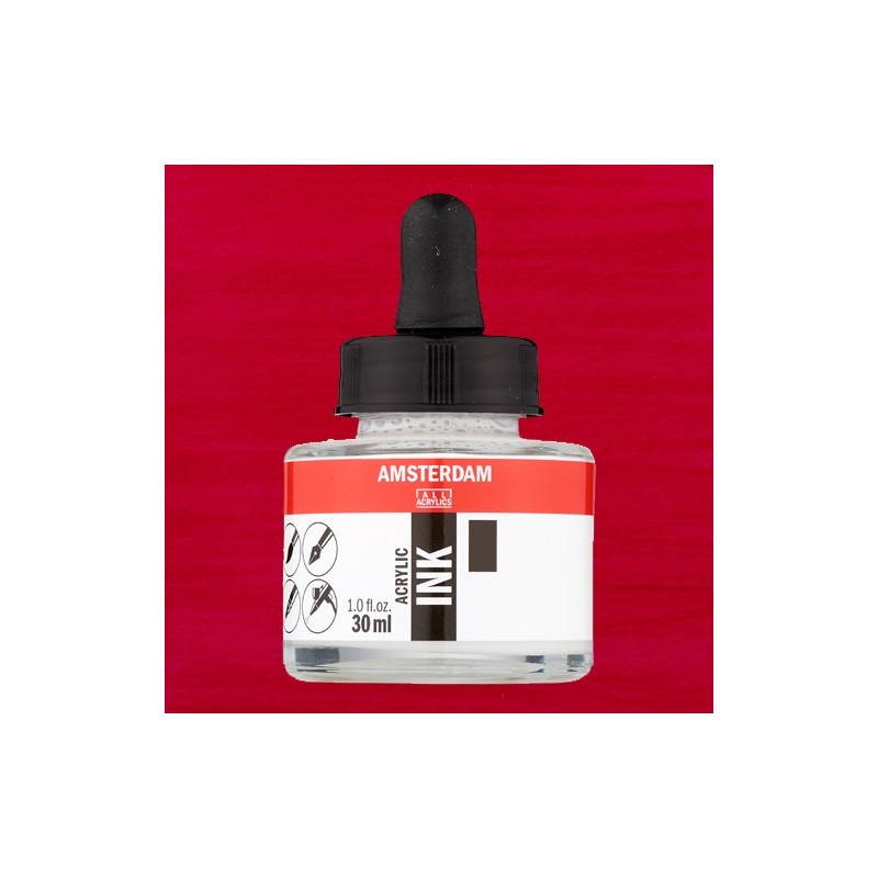 Fine art shop - Amsterdam Acrylic Ink Primary Magenta 369 (30ml.) | totenart.com