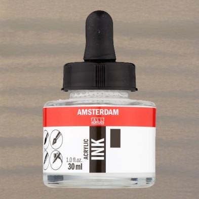 Fine art shop - Amsterdam Acrylic Ink Warm Grey 718 (30ml.) | totenart.com